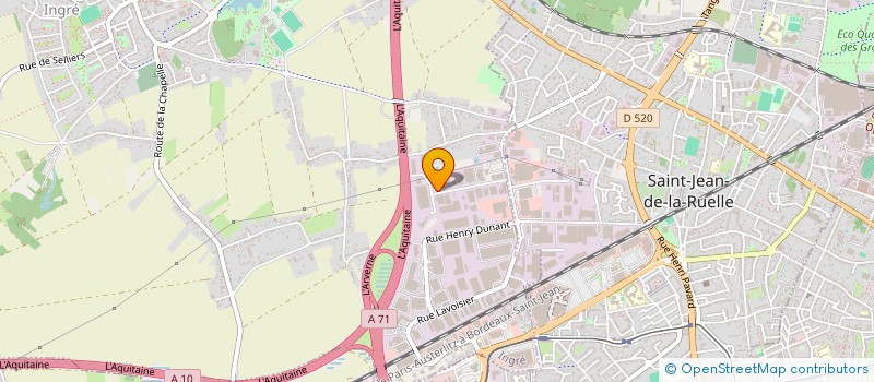 localisation de l'entreprise SCI AVCM  INGRE