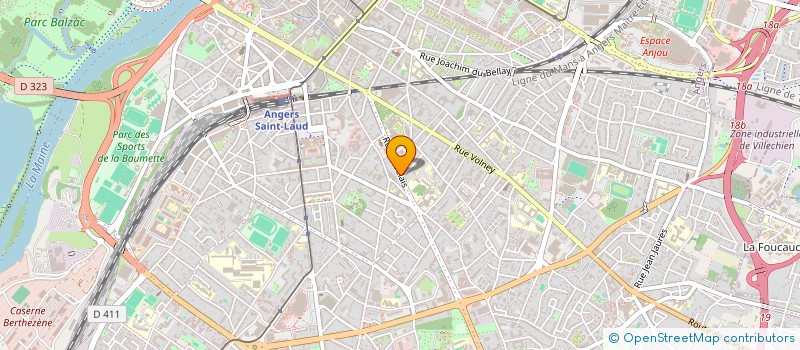 localisation de l'entreprise SCI AVD  ANGERS