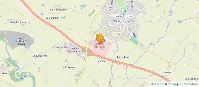 localisation de l'entreprise SCI AVDS à SEVREMOINE