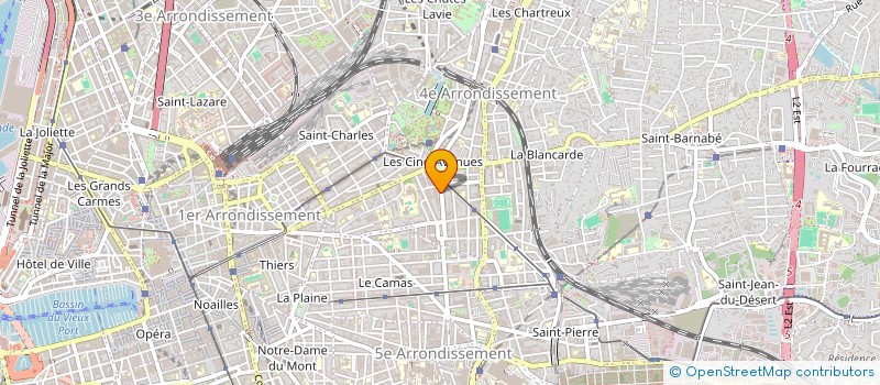 localisation de l'entreprise SCI AVEA à MARSEILLE