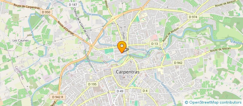 localisation de l'entreprise SCI AVEL  CARPENTRAS