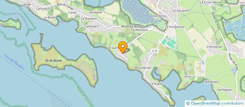 localisation de l'entreprise SCI AVEL IZEL à SENE