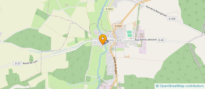 localisation de l'entreprise SCI AVEL MAD  LA NEUVE-LYRE