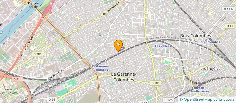 localisation de l'entreprise SCI AVEL MOR  COLOMBES
