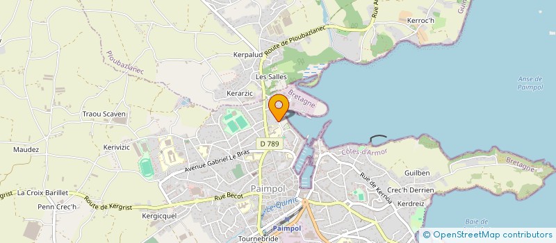 localisation de l'entreprise SCI AVEL MOR  PAIMPOL