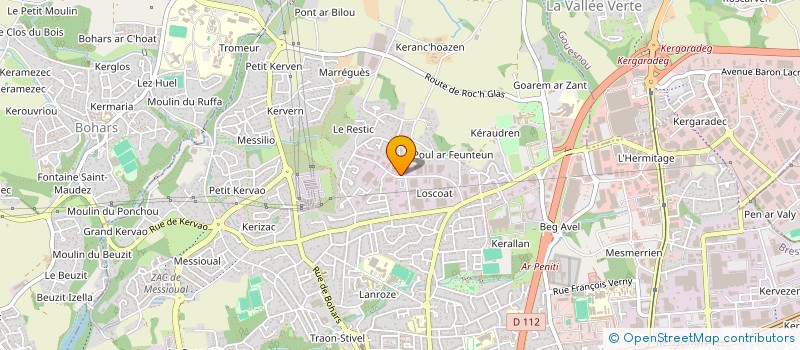 localisation de l'entreprise SCI AVEL VOR à BREST