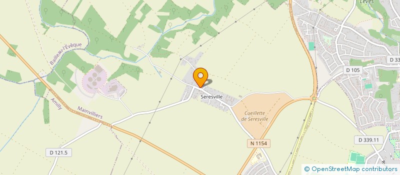 localisation de l'entreprise SCI AVELINE à MAINVILLIERS