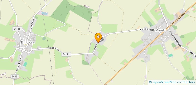 localisation de l'entreprise SCI AVELUSIENNE  MARETZ