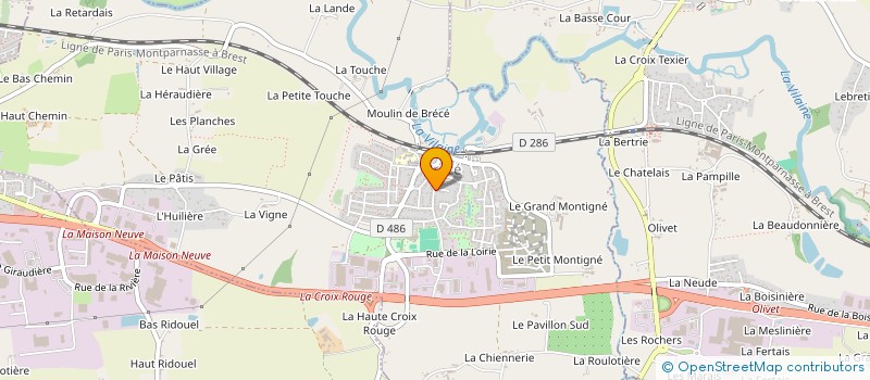 localisation de l'entreprise SCI AVEN  BRECE