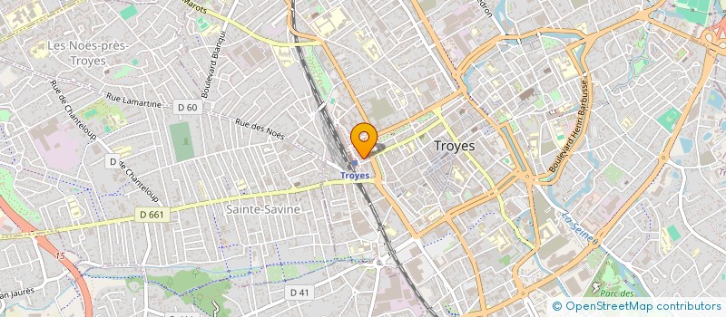 localisation de l'entreprise SCI AVENA à TROYES