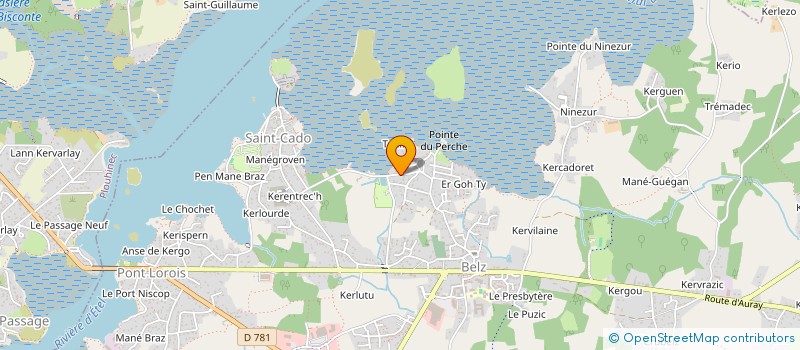 localisation de l'entreprise SCI AVENA  BELZ