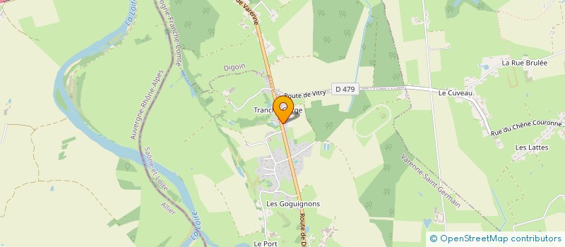 localisation de l'entreprise SCI AVENGERS  VARENNE-SAINT-GERMAIN