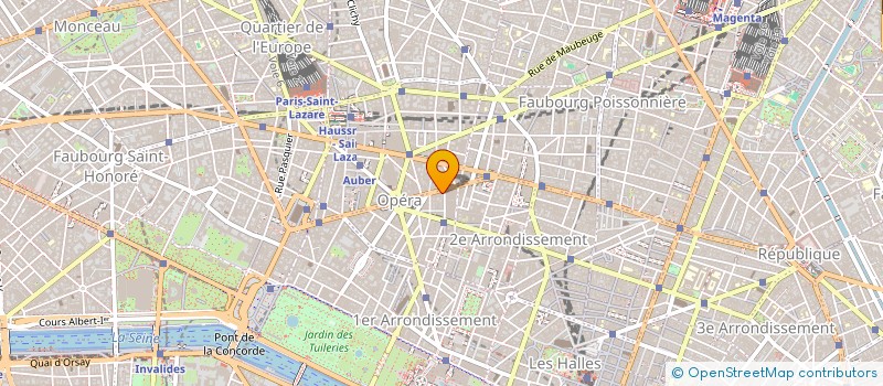 localisation de l'entreprise SCI AVENIR  PARIS