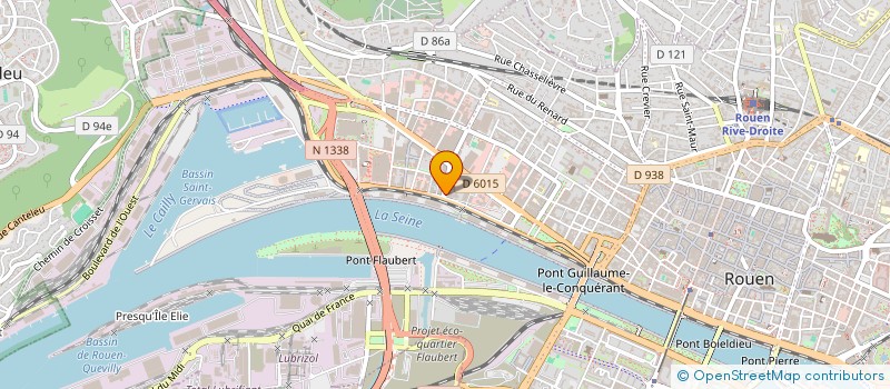 localisation de l'entreprise SCI AVENIR  ROUEN