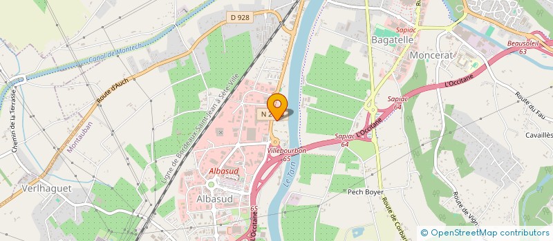 localisation de l'entreprise SCI AVENIR à MONTAUBAN