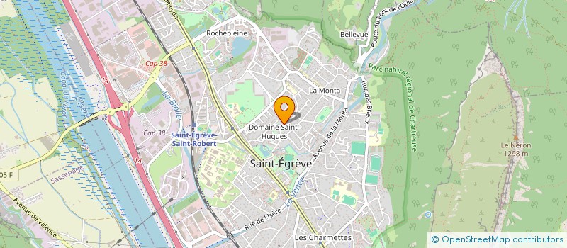 localisation de l'entreprise SCI AVENIR à SAINT-EGREVE