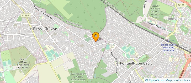 localisation de l'entreprise SCI AVENIR à LE PLESSIS-TREVISE
