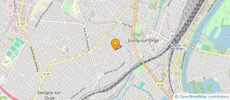localisation de l'entreprise SCI AVENIR à SAVIGNY-SUR-ORGE