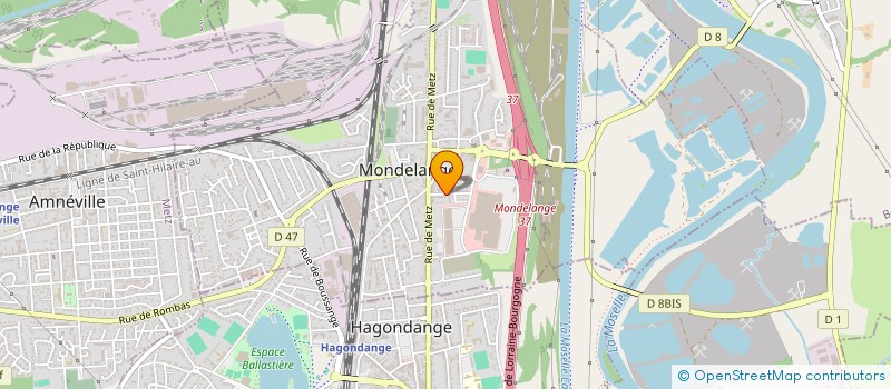 localisation de l'entreprise SCI AVENIR  NANCY