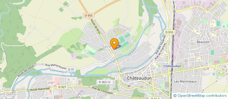 localisation de l'entreprise SCI AVENIR à CHATEAUDUN