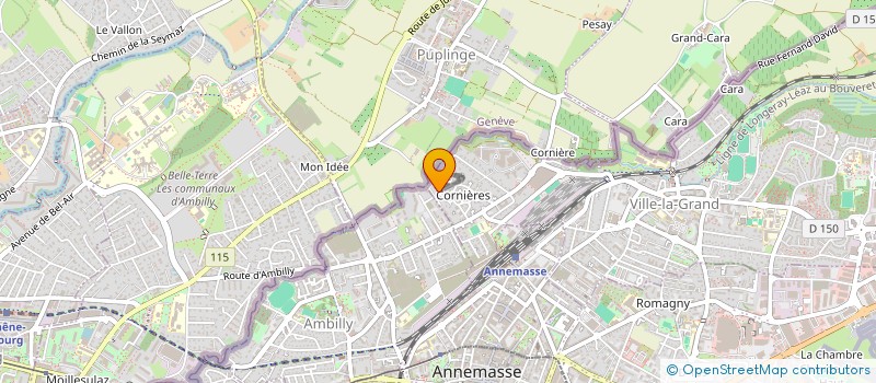 localisation de l'entreprise SCI AVENIR 44  VILLE-LA-GRAND