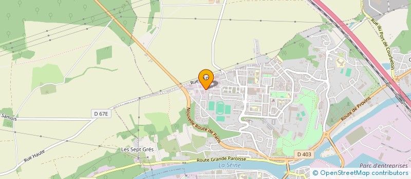 localisation de l'entreprise SCI AVENIR à MONTEREAU-FAULT-YONNE