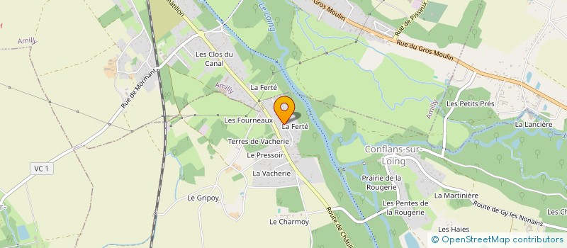 localisation de l'entreprise SCI AVENIR à CONFLANS-SUR-LOING