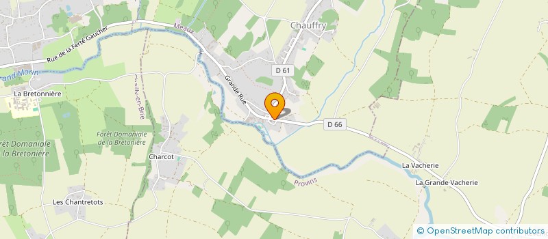 localisation de l'entreprise SCI AVENIR à CHAUFFRY