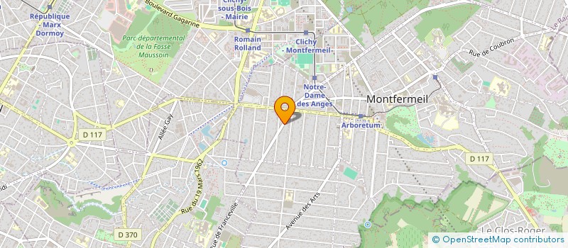 localisation de l'entreprise SCI AVENIR à MONTFERMEIL