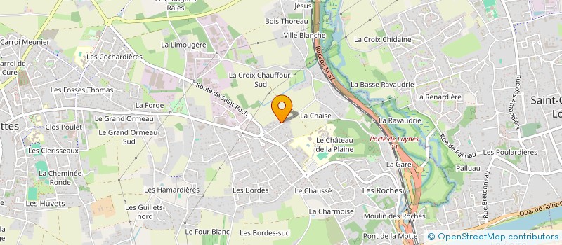 localisation de l'entreprise SCI AVENIR à FONDETTES