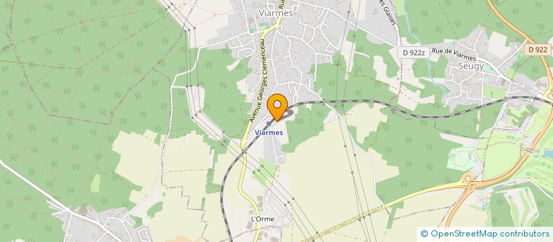 localisation de l'entreprise SCI AVENIR  VIARMES