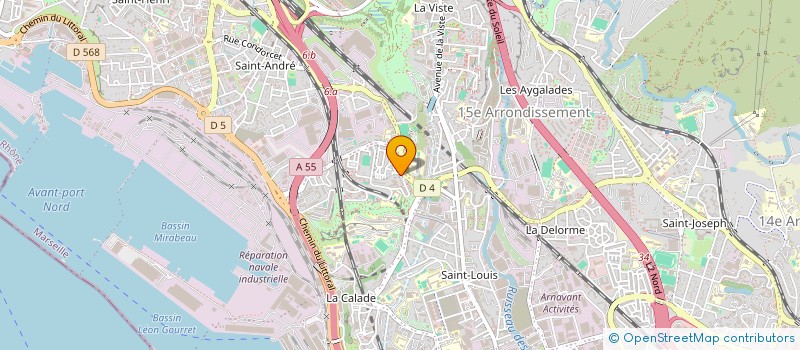 localisation de l'entreprise SCI AVENIR à MARSEILLE