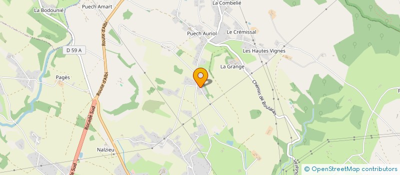 localisation de l'entreprise SCI AVENIR  CASTRES