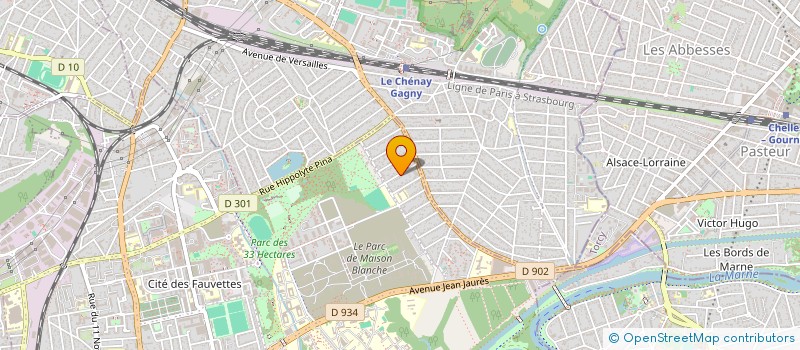 localisation de l'entreprise SCI AVENIR à NEUILLY-SUR-MARNE