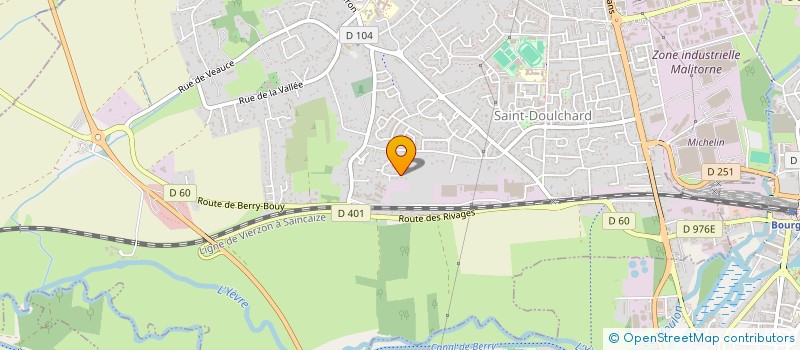 localisation de l'entreprise SCI AVENIR  SAINT-DOULCHARD