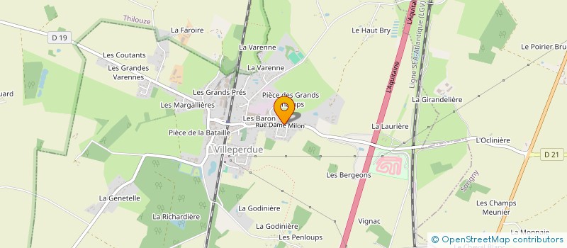 localisation de l'entreprise SCI AVENIR 4MP  VILLEPERDUE