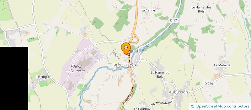 localisation de l'entreprise SCI AVENIR 61 à AUBUSSON