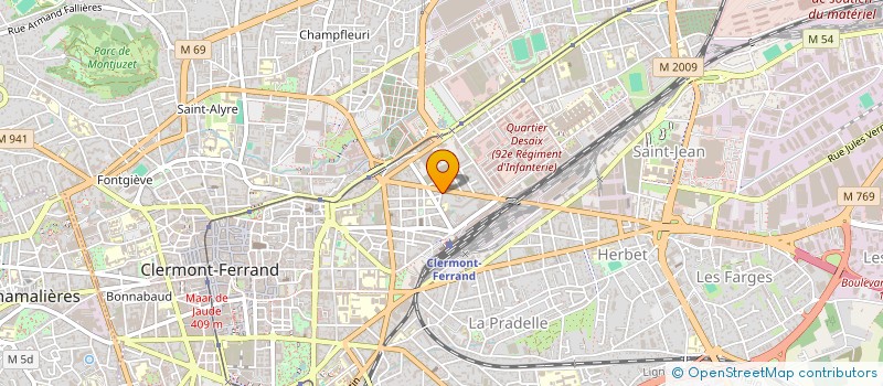 localisation de l'entreprise SCI AVENIR 63 IMMO  CLERMONT-FERRAND