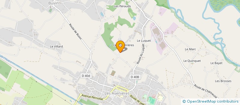 localisation de l'entreprise SCI AVENIR 69  LES AVENIERES VEYRINS-THUELLIN