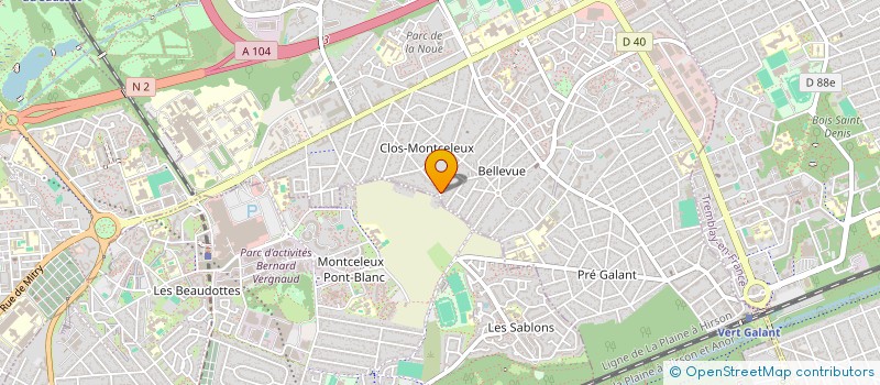 localisation de l'entreprise SCI AVENIR à VILLEPINTE