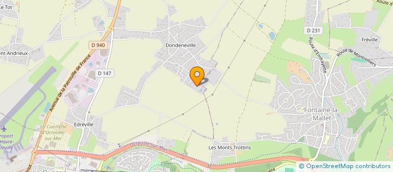 localisation de l'entreprise SCI AVENIR  OCTEVILLE-SUR-MER