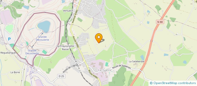 localisation de l'entreprise SCI AVENIR  LE GARRIC