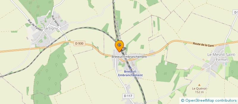 localisation de l'entreprise SCI AVENIR  BACOUEL