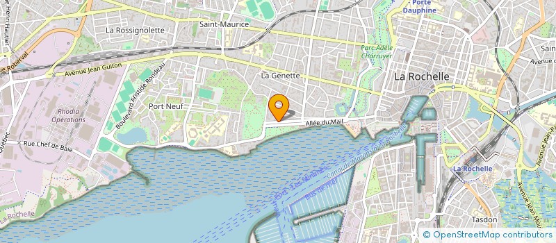 localisation de l'entreprise SCI AVENIR  LA ROCHELLE