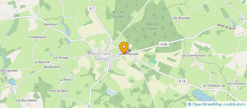 localisation de l'entreprise SCI AVENIR à BORD-SAINT-GEORGES