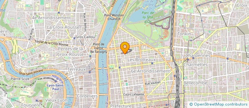 localisation de l'entreprise SCI AVENIR ALVES  LYON