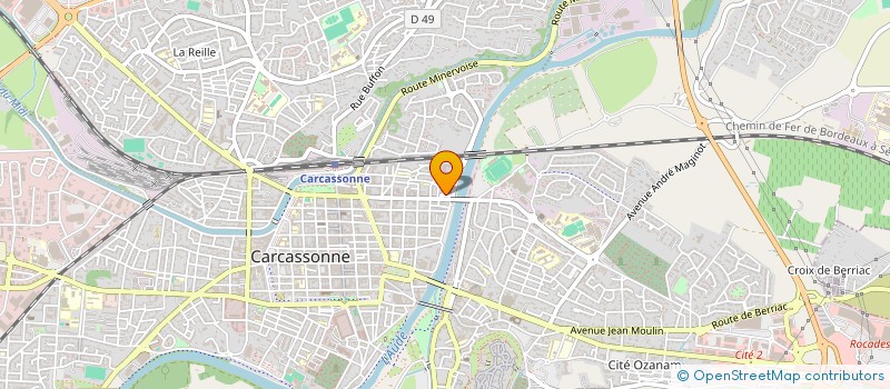 localisation de l'entreprise SCI AVENIR CARDIOLOGIE à CARCASSONNE