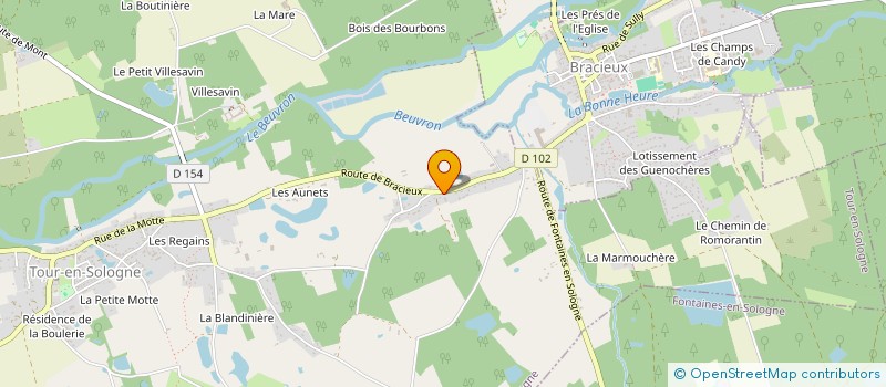 localisation de l'entreprise SCI AVENIR CHRISBRU  MARCILLY-EN-GAULT