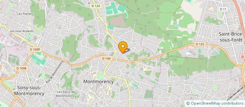 localisation de l'entreprise SCI AVENIR-DEMAIN  MONTMORENCY