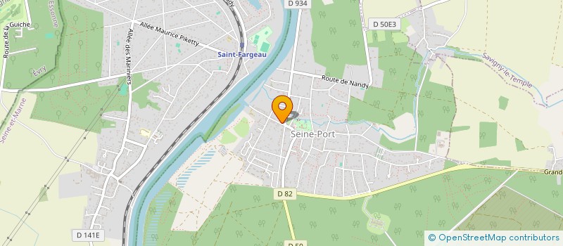 localisation de l'entreprise SCI AVENIR ENSEMBLE  SEINE-PORT